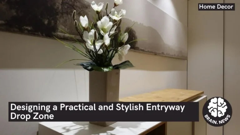 Designing a Practical and Stylish Entryway Drop Zone